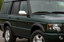 Land Rover Discovery II 1998-2004 Spiegelabdeckungen (2 Stk, Edelstahl) Carmos - Türkischer Edelstahl Foto 1