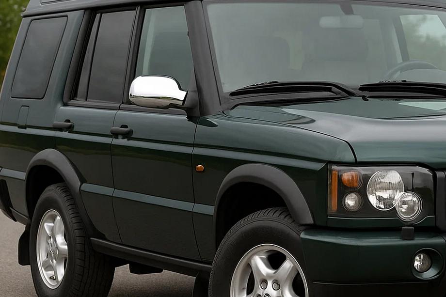 Land Rover Discovery II 1998-2004 Spiegelabdeckungen (2 Stk, Edelstahl) Carmos - Türkischer Edelstahl Image