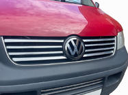 Volkswagen T5 Transporter 2003-2010 Chrom Grillleisten Abdeckung (8 Streifen, Edelstahl) Foto 1