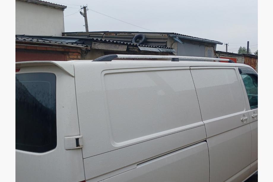 Volkswagen T5 Transporter 2003-2010 Dachreling Chrom Kurzbasis, Metallfüße Foto 7
