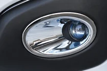 Nissan Qashqai 2010-2014 Nebelscheinwerfer Blenden mit Vertiefung (2 Stk, Kunststoff) Foto 3