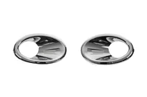 Nissan Qashqai 2010-2014 Nebelscheinwerfer Blenden mit Vertiefung (2 Stk, Kunststoff) Foto 2