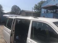 Volkswagen T5 Transporter 2003-2010 Dachreling Schwarz Lange Basis, Kunststofffüße Foto 10