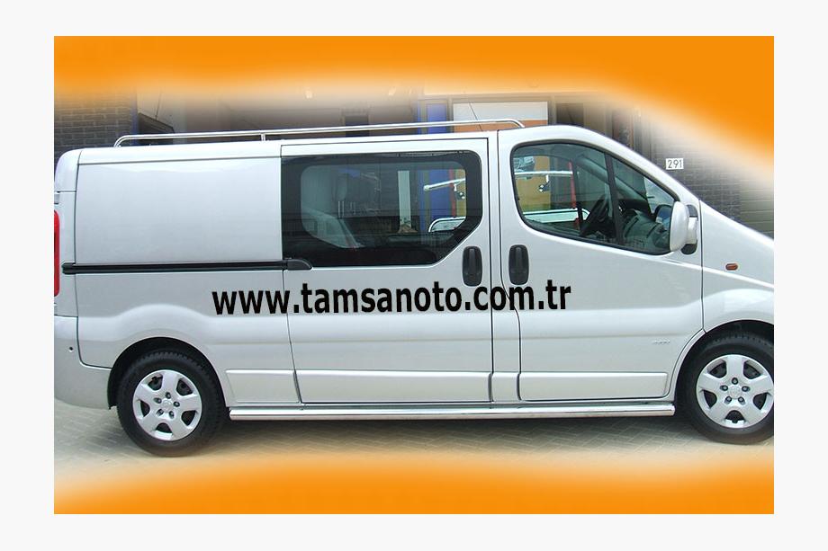 Nissan Primastar 2002-2014 Seitliche Rohre (2 Stk, Edelstahl) 70mm, Langversion Foto 5