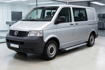 Volkswagen T5 Transporter 2003-2010 Seitenschweller Maya V2 (2 Stk., Aluminium) Kurzer Radstand Foto 1