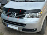 Volkswagen T5 Multivan 2003–2010 Chrom Kühlergrill Blenden (6 Stk, Edelstahl) Foto 4