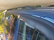 Volkswagen T5 Multivan 2003–2010 Schwarze Dachreling Lange Basis, Kunststofffüße Foto 18
