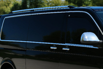 Volkswagen T5 Caravelle 2004-2010 Fensterzierleisten komplett (14-tlg, Edelstahl) Foto 1