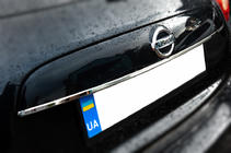 Nissan Juke 2010-2019 Chromleiste über dem Kennzeichen (Edelstahl) OmsaLine - Italienischer Edelstahl Foto 2