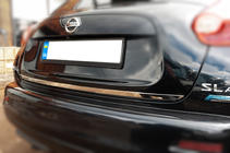 Nissan Juke 2010-2019 Kofferraumleiste Edelstahl Carmos - Türkischer Edelstahl Foto 1