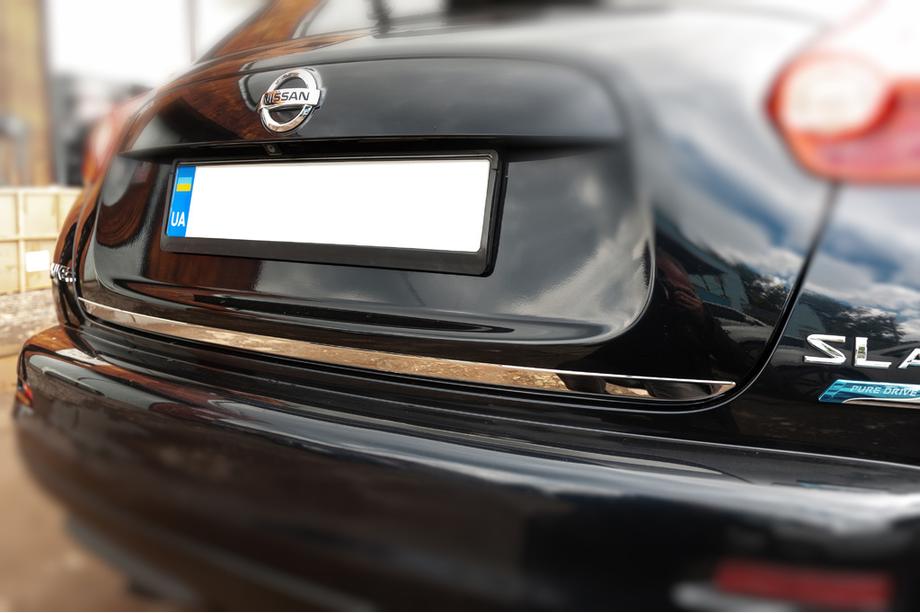 Nissan Juke 2010-2019 Kofferraumleiste Edelstahl Carmos - Türkischer Edelstahl Image