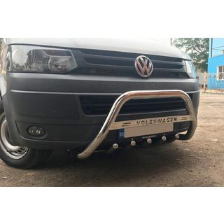 Frontbügel WT003 (Edelstahl) Volkswagen T5 2010-2015 Foto 1