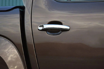 Volkswagen Amarok 2010-2022 Chrom Türgriffblenden (4 Stk, Edelstahl) Carmos - Türkischer Edelstahl Foto 3