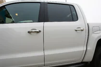Volkswagen Amarok 2010-2022 Chrom Türgriffblenden (4 Stk, Edelstahl) Foto 1