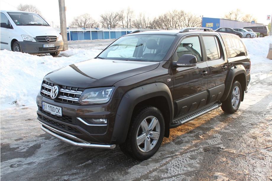 Volkswagen Amarok 2010-2022 Frontschutzbügel ST017 (Edelstahl) Foto 6