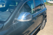 Volkswagen Touareg 2002–2010 Spiegelabdeckungen 2007-2010 (2 Stk., Edelstahl) OmsaLine - Italienischer Edelstahl Foto 5