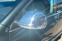 Volkswagen Touareg 2002–2010 Spiegelabdeckungen 2007-2010 (2 Stk., Edelstahl) OmsaLine - Italienischer Edelstahl Foto 4