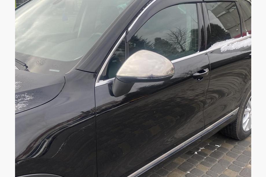 Volkswagen Touareg 2010-2018 Spiegelabdeckungen (2 Stk., Edelstahl) OmsaLine - Italienischer Edelstahl Foto 3