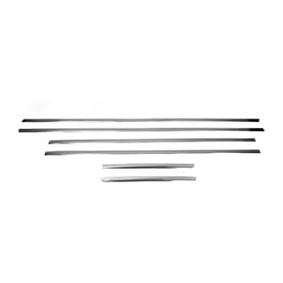 Unterer Fensterzierleisten Edelstahl (6 Stk) Volkswagen Touareg 2010-2018 Foto 2