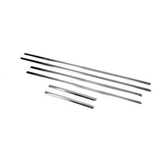 Unterer Fensterzierleisten Edelstahl (6 Stk) Volkswagen Touareg 2010-2018 Foto 3