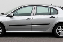 Renault Laguna 2007-2015 Edelstahl Türsäulen Zierleisten (4 Stk) Foto 1