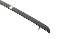 BMW 3 Series E36 1990-2000 Carbon Look Leiste über dem Kennzeichen (Metall) Foto 2