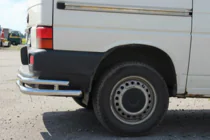 Volkswagen T4 Transporter 1990-2003 Hintere doppelte Eckschutzrohre AK003-Double (2 Stk., Edelstahl) Foto 4