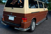 Volkswagen T4 Transporter 1990-2003 Hintere doppelte Eckschutzrohre AK003-Double (2 Stk., Edelstahl) Foto 6