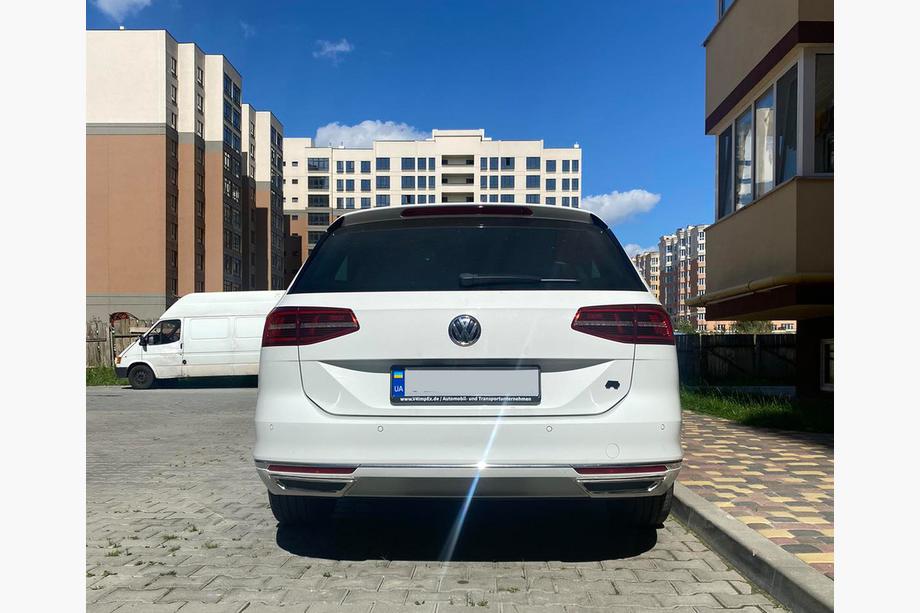 Volkswagen Passat B8 2015-2023 Auspuffblenden Imitation SD/SW (2015-2018, 2 Stk, Edelstahl) Carmos - Türkischer Edelstahl Foto 3