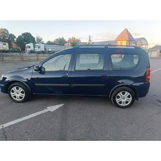 Dachreling Schwarz Dacia Logan MCV 2004-2014 Foto 4