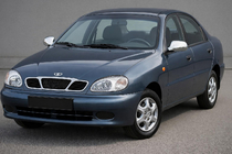 Daewoo Lanos 1998-2017 Spiegelabdeckungen Chrom (2 Stk) Foto 2