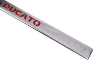 Fiat Ducato 2006-2025 LED Leiste über dem Kennzeichen (Edelstahl) Foto 4