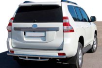 Toyota Land Cruiser Prado 150 2009-2023 Heckbügel AK002-2v1 (Edelstahl) Foto 1
