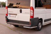 Citroen Jumper 2007-2025 Hintere Eckschutzrohre AK003 (2 Stk., Edelstahl) Foto 2