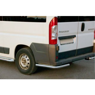 Hintere Eckschutzrohre AK003 (2 Stk., Edelstahl) Fiat Ducato 2006-2025 Foto 1