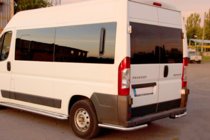 Peugeot Boxer 2006-2025 Hintere Eckschutzrohre AK003 (2 Stk., Edelstahl) Foto 3