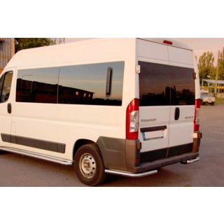 Hintere Eckschutzrohre AK003 (2 Stk., Edelstahl) Peugeot Boxer 2006-2025 Foto 3