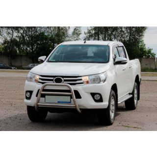 Frontschutz WT023 (Edelstahl) Toyota Hilux 2015- Foto 1