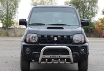 Suzuki Jimny 1998-2018 Frontbügel QT006 (Edelstahl) Foto 2