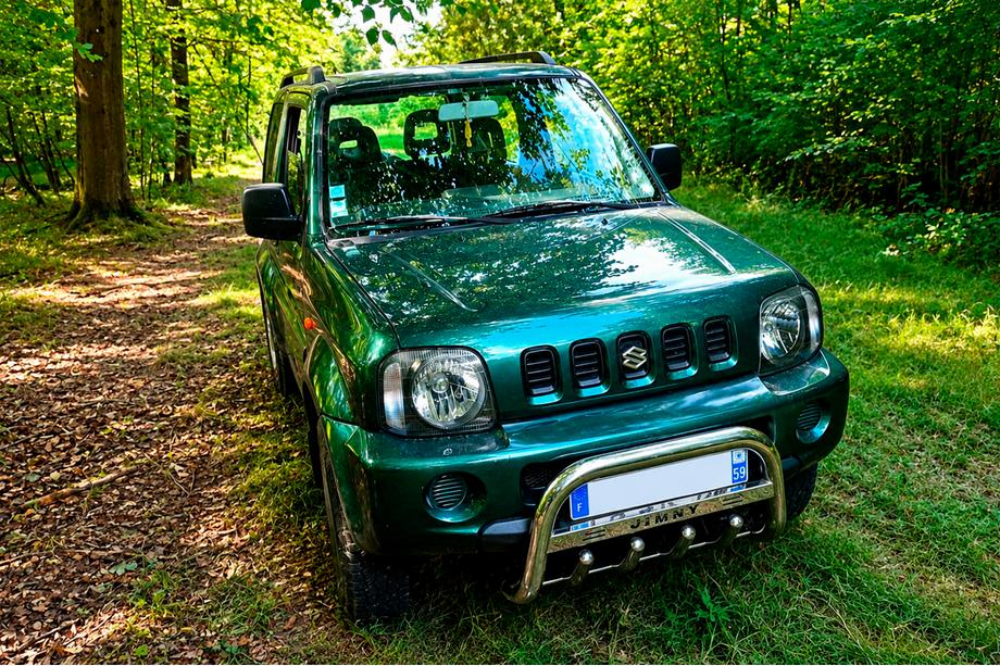 Suzuki Jimny 1998-2018 Frontbügel QT006 (Edelstahl) Image
