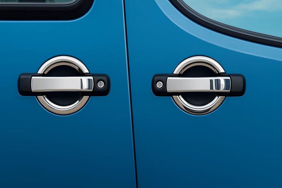 Fiat Doblo I 2001-2005 Chrom Türgriffblenden (4 Stk, Edelstahl) Image