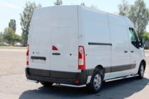 Opel Movano 2010-2021 Hintere Eckschutzrohre AK003 (2 Stk., Edelstahl) Foto 3