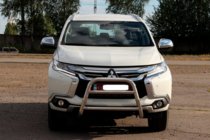 Mitsubishi Pajero Sport 2015- Frontbügel WT022 Edelstahl Foto 2