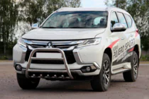 Mitsubishi Pajero Sport 2015- Frontbügel WT008 (Edelstahl) Foto 4