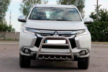 Mitsubishi Pajero Sport 2015- Frontbügel WT008 (Edelstahl) Foto 5