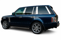 Range Rover III L322 2002-2012 Edelstahl Türsäulen Zierleisten (14 Stk) Foto 1