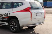 Mitsubishi Pajero Sport 2015- Heckschutz AK005 (Edelstahl) Foto 1