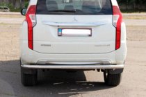 Mitsubishi Pajero Sport 2015- Heckschutz AK005 (Edelstahl) Foto 4