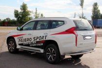 Mitsubishi Pajero Sport 2015- Heckschutz AK005 (Edelstahl) Foto 5