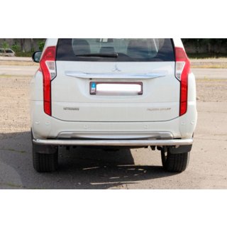 Heckschutz AK005 (Edelstahl) Mitsubishi Pajero Sport 2015- Foto 4